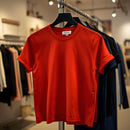 Bright Red Classic Crew Neck Short Sleeve Everyday T-Shirt