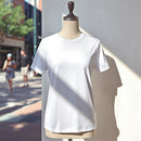 Women's White Essential Crew Neck Short Sleeve Casual T-Shirt